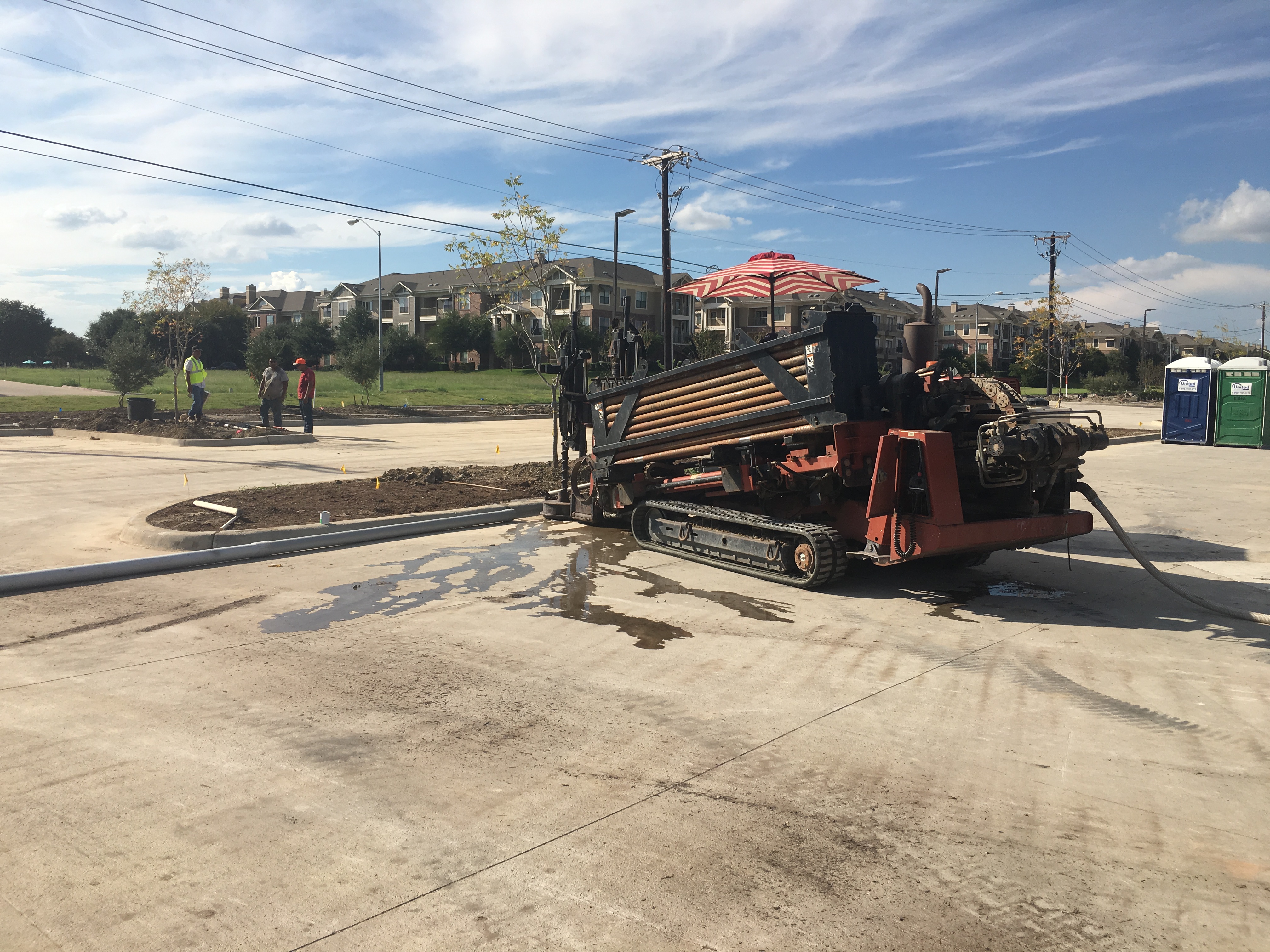 Boring Contractors Project Gallery | Parking Lot Bore Boring Contractors Project Gallery | Parking Lot Bore