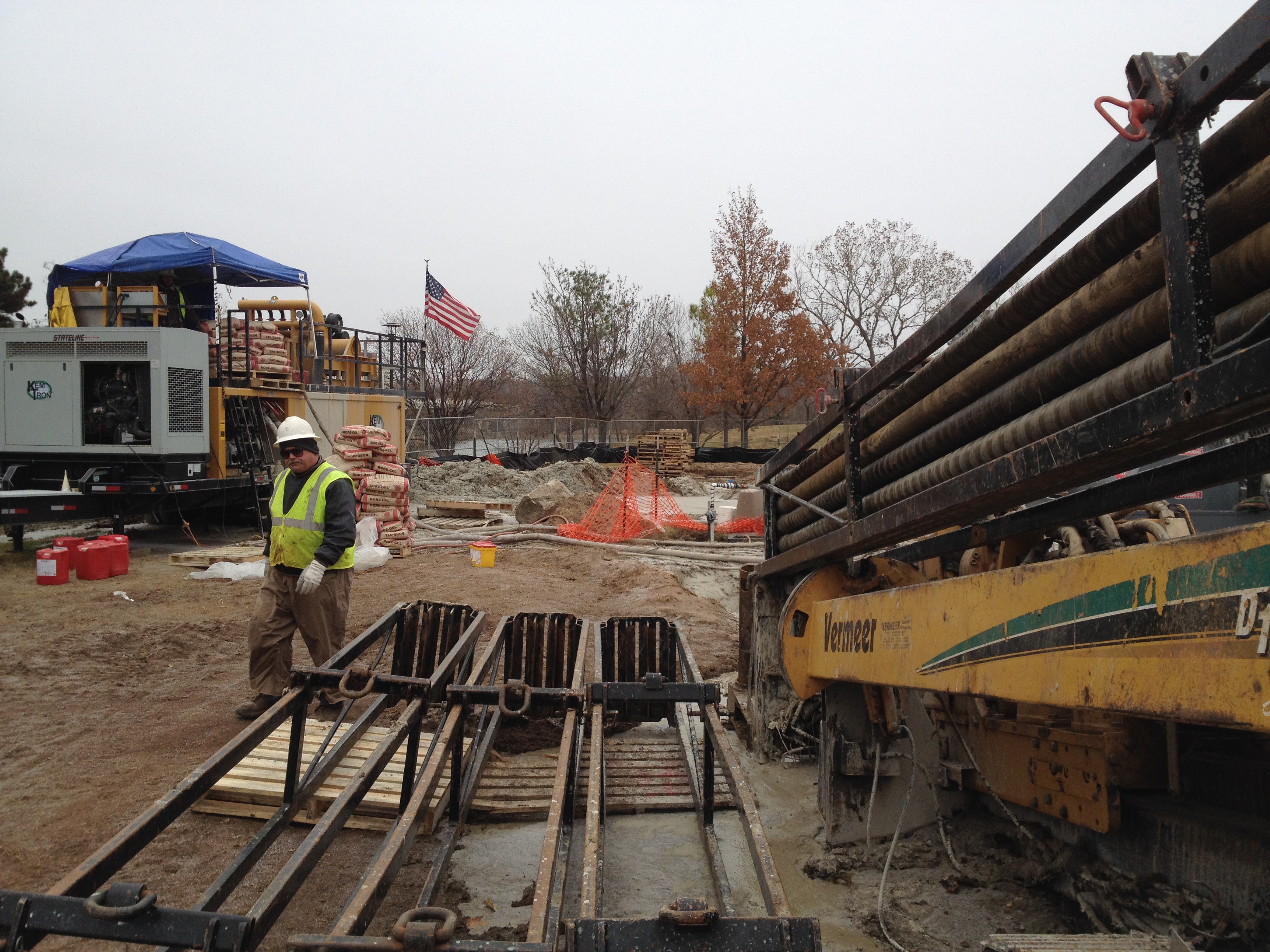 Boring Contractors Project Gallery | River Crossing Directional Bore Camp Boring Contractors Project Gallery | River Crossing Directional Bore Camp